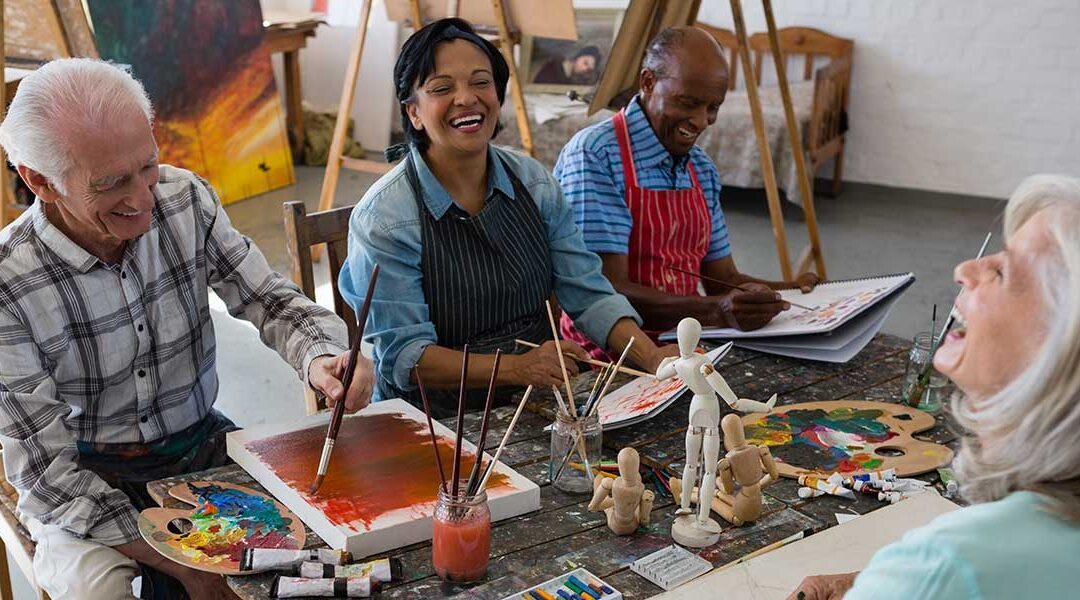 Art Therapy Activities for Seniors To Boost Creativity