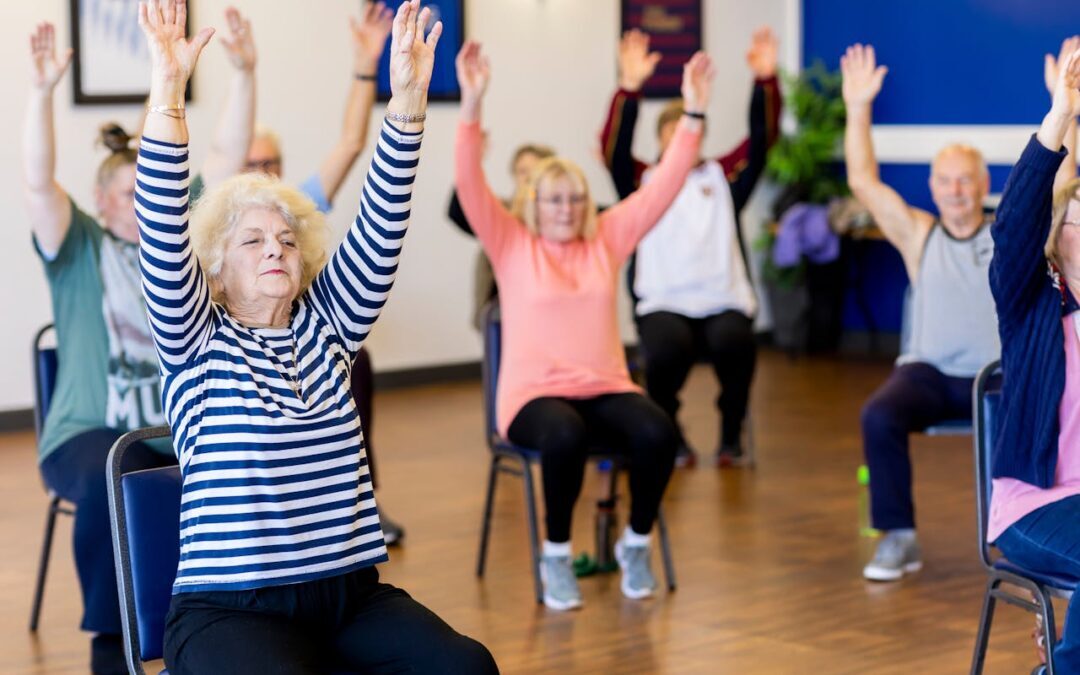 Gentle Chair Yoga Exercises for Seniors To Improve Balance
