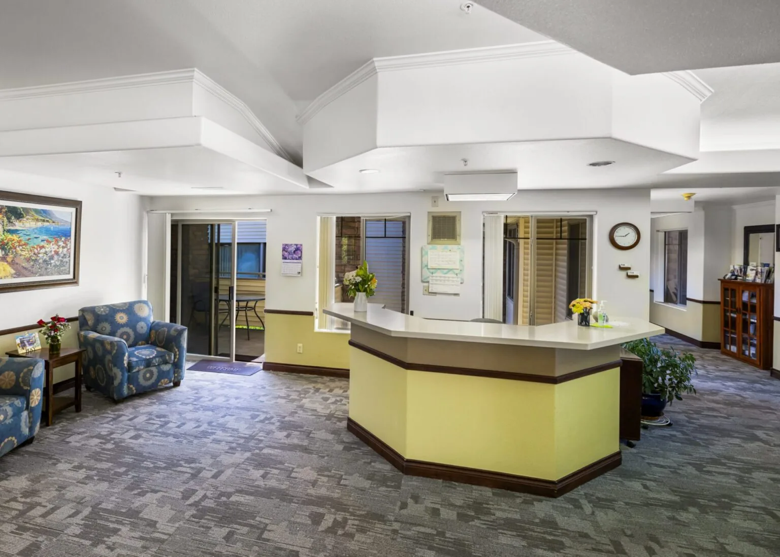 Entryway at a Rocky Mountain Assisted Living and Memory Care home