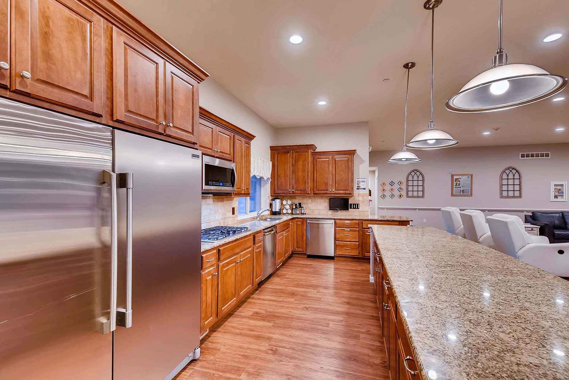 Memory care kitchen in Lakewood, CO