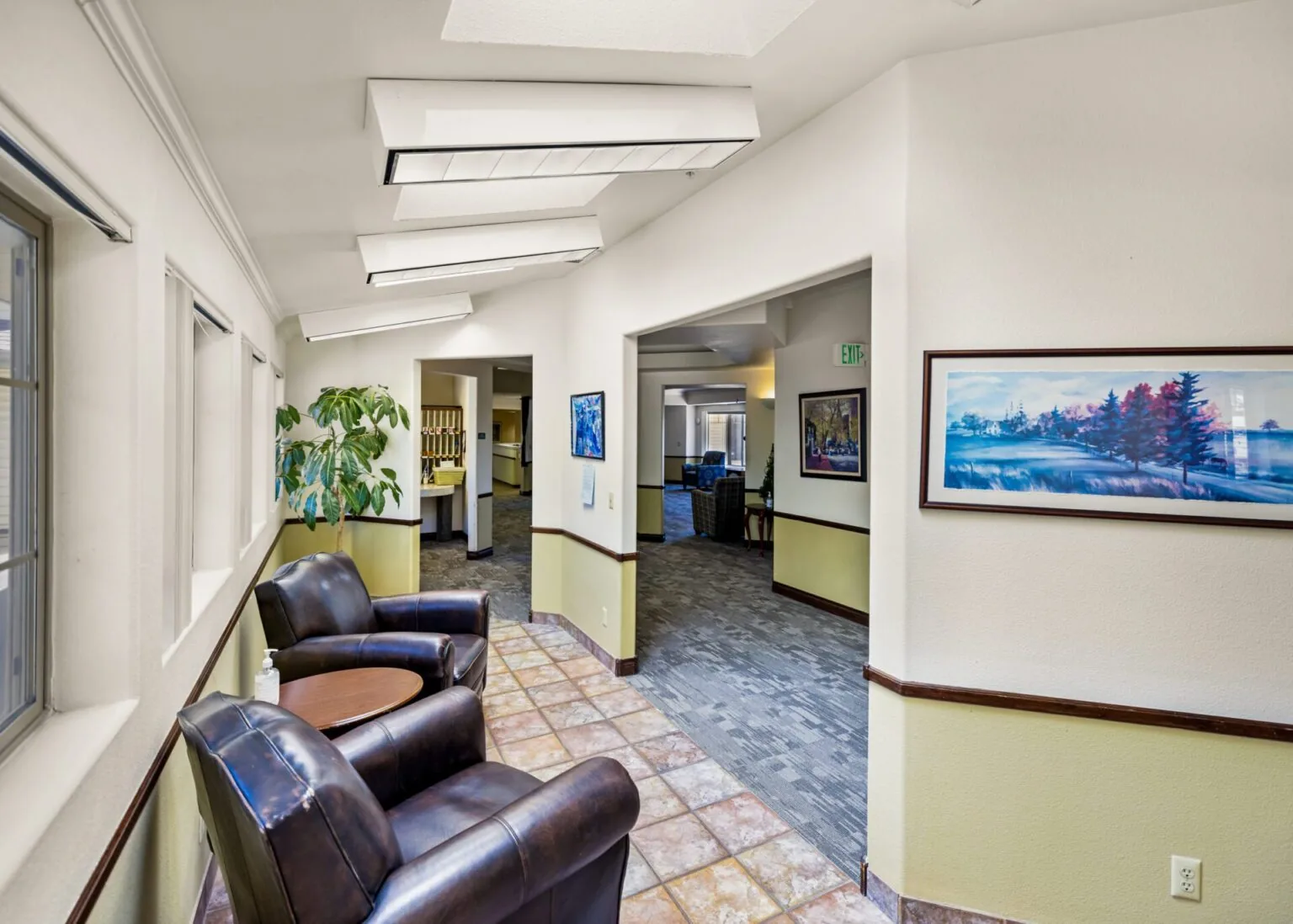 Entryway at a Rocky Mountain Assisted Living and Memory Care home