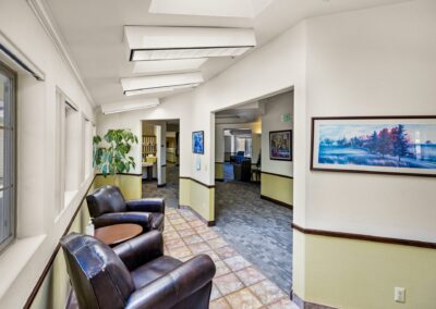 Assisted living foyer in Arvada, CO
