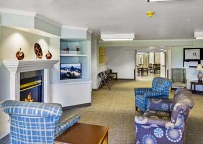Assisted living lounge in Arvada, CO