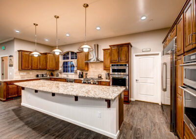 Memory care kitchen in Highlands Ranch, CO