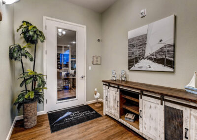 Assisted living and memory care foyer in Lakewood, CO