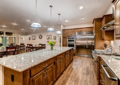 Assisted living and memory care kitchen in Lakewood, CO