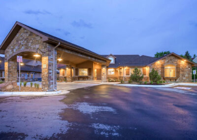 Assisted living and memory care community signage in Lakewood, CO