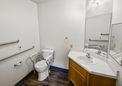 Assisted living bedroom in Arvada, CO