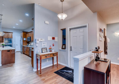 Assisted living foyer in Lakewood, CO