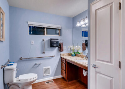 Assisted living bathroom in Lakewood, CO