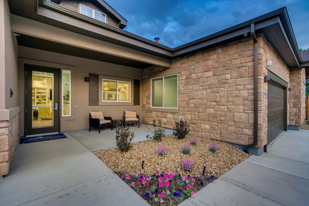 Exterior at a Rocky Mountain Assisted Living and Memory Care home