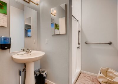 Assisted living bathroom in Lakewood, CO