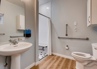 Assisted living bathroom in Lakewood, CO