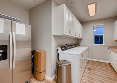 Assisted living laundry room in Lakewood, CO