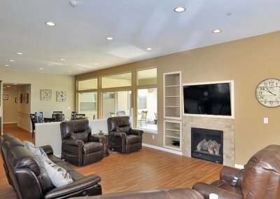 Assisted living family room in Centennial, CO