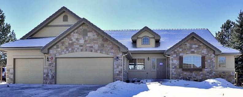 Inside a Rocky Mountain home