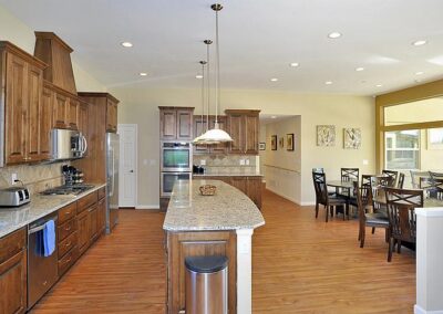Assisted living kitchen in Centennial, CO