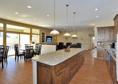 Assisted living kitchen in Centennial, CO