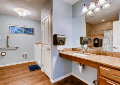 Memory care kitchen in Centennial, CO