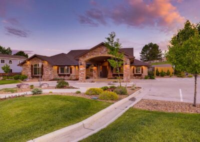 Memory care community exterior in Highlands Ranch, CO