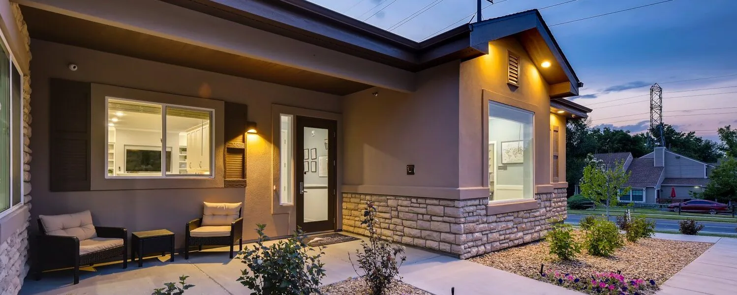 Exterior at a Rocky Mountain Assisted Living and Memory Care home